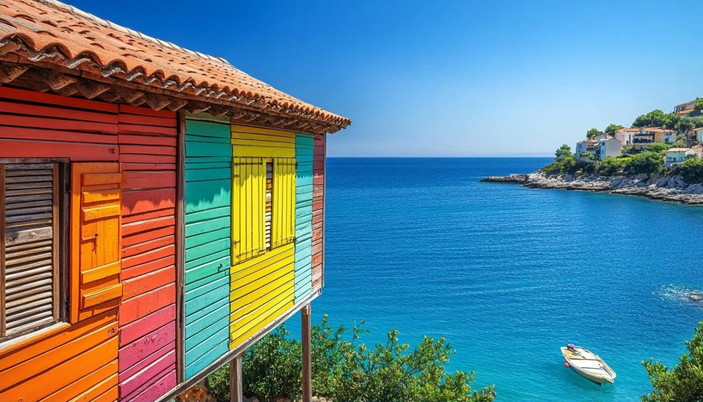 Das Cabanon in Les Goudes: Lebenskunst durch Farbe in Marseille