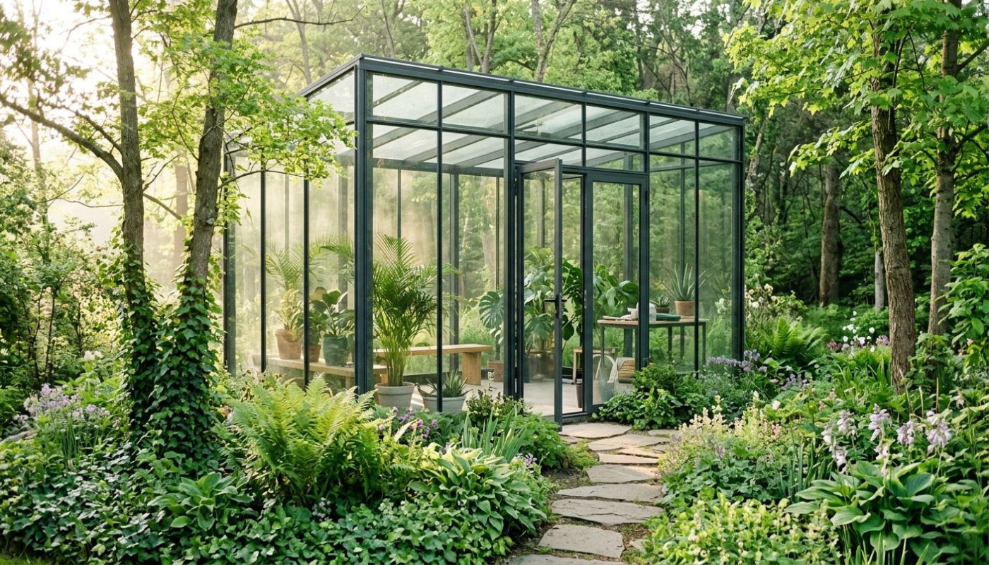 Das Gartenhaus aus Glas: Ein Juwel für die Gestaltung des Außenbereichs