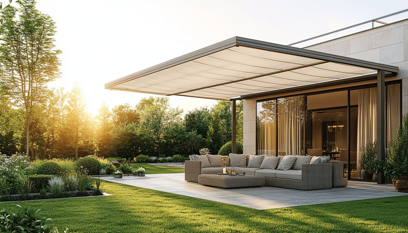 Den Sommer verlängern, indem Sie eine maßgeschneiderte Abdeckung für Ihre Terrasse wählen