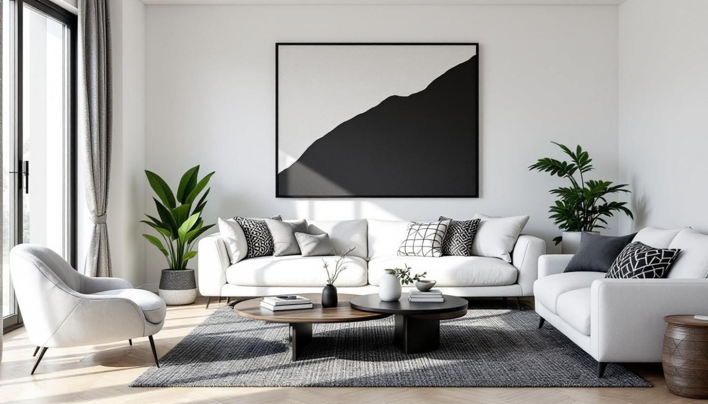 Haben Sie schon einmal über Ihre Vorliebe für Kontraste in der Dekoration nachgedacht?