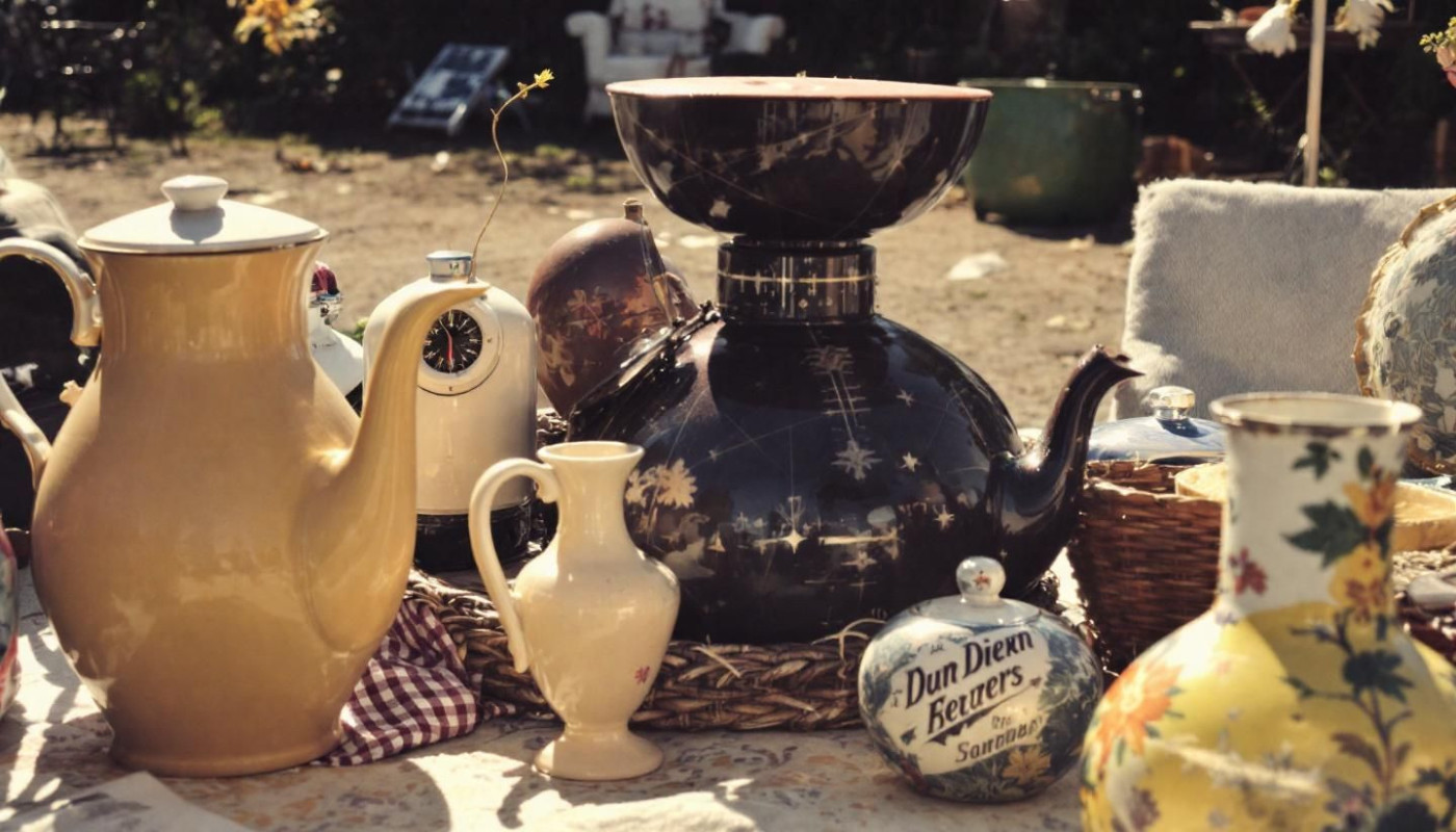 Retro-Vintage-Dekoration genau unter der Sonne mit einem niederländischen Designlabel